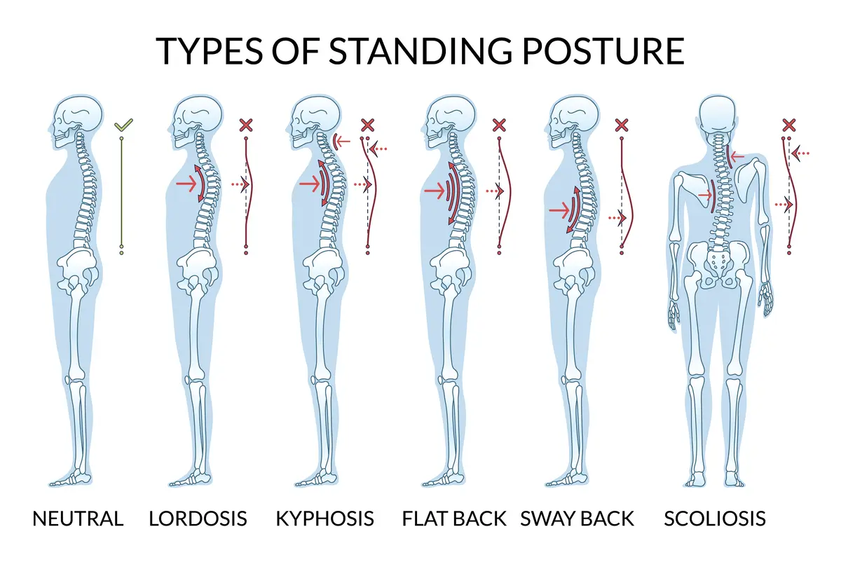 สาเหตุส่วนใหญ่ของอาการปวดคอก็คือ forward head